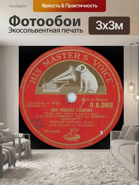 Фотообои Виниловая пластинка