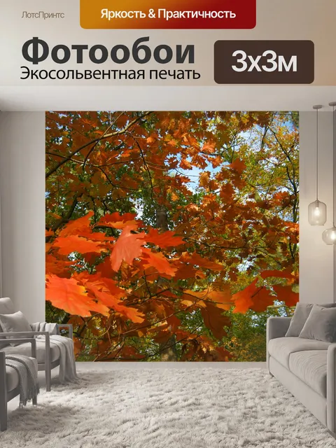 Фотообои Дубовые листья