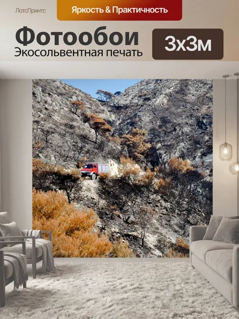 Фотообои Огонь