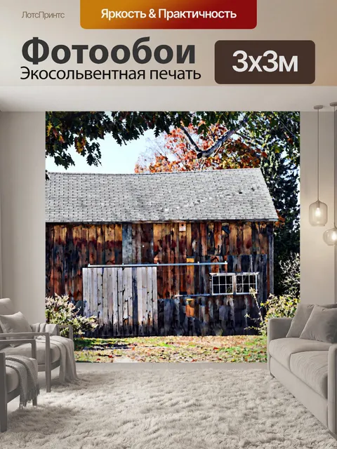 Фотообои Старый Хижина