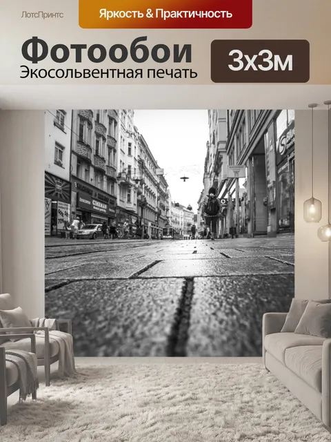 Фотообои Городской пейзаж Брно, Чехия