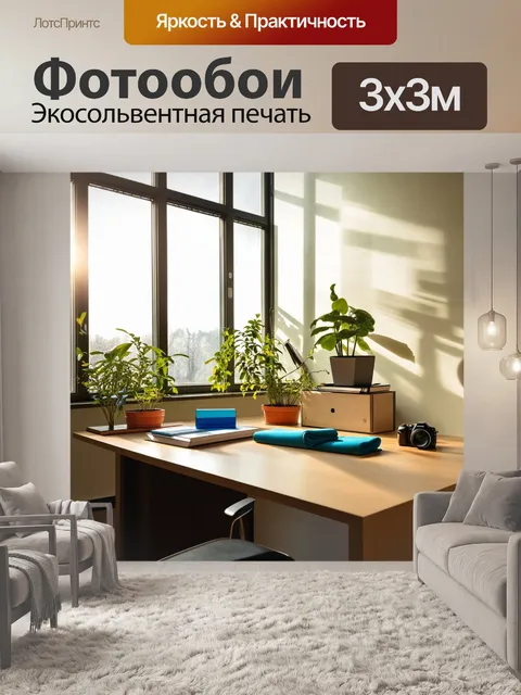 Фотообои уютный офисный интерьер