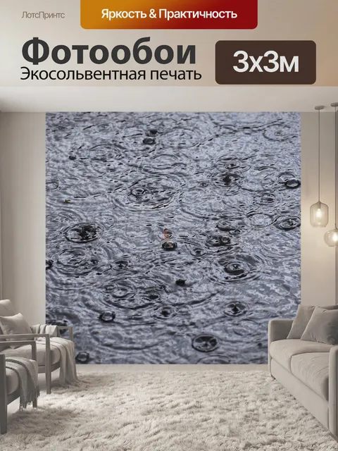Фотообои Лужа