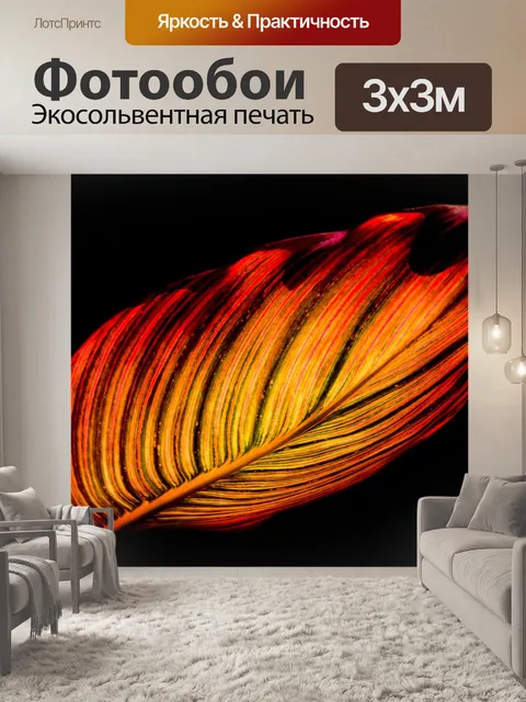 Фотообои Лист
