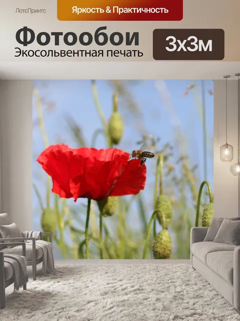 Фотообои Мака