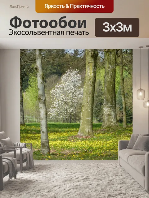 Фотообои Дерево под деревьями