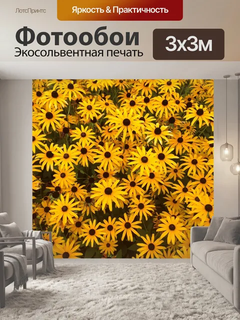 Фотообои Рудбекия