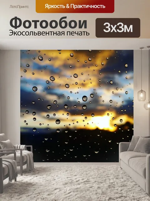 Фотообои Дождь