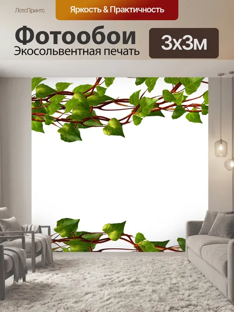Фотообои Листва растений