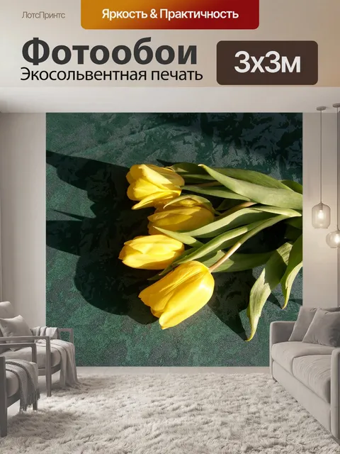 Фотообои Тюльпан