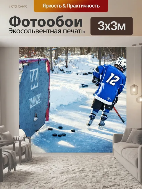 Фотообои Хоккей на льду