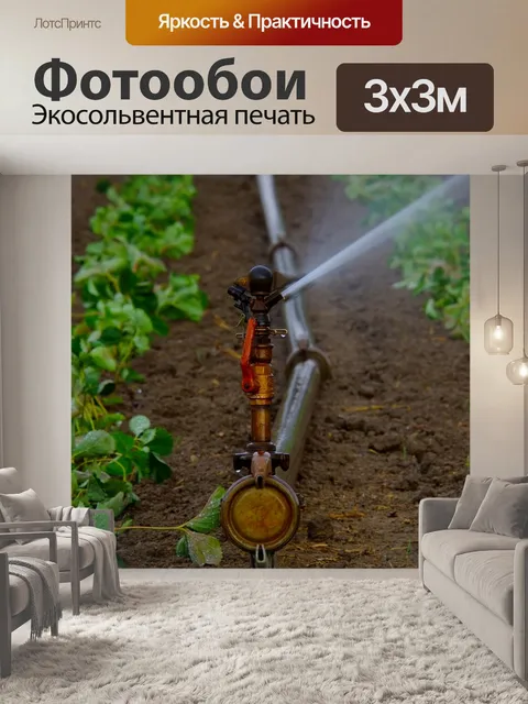 Фотообои Разбрызгиватель воды