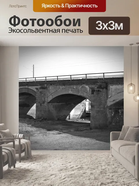 Фотообои Железнодорожные мосты