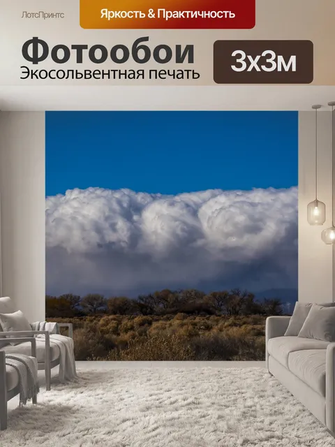 Фотообои Буря в пустыне