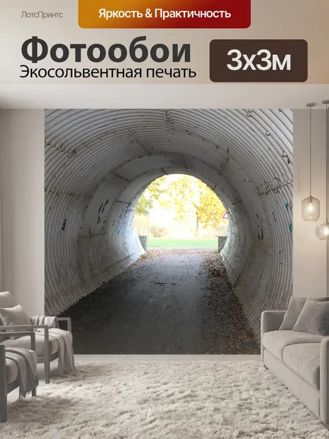 Фотообои Туннель