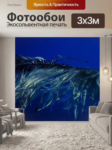Фотообои Страусиное перо