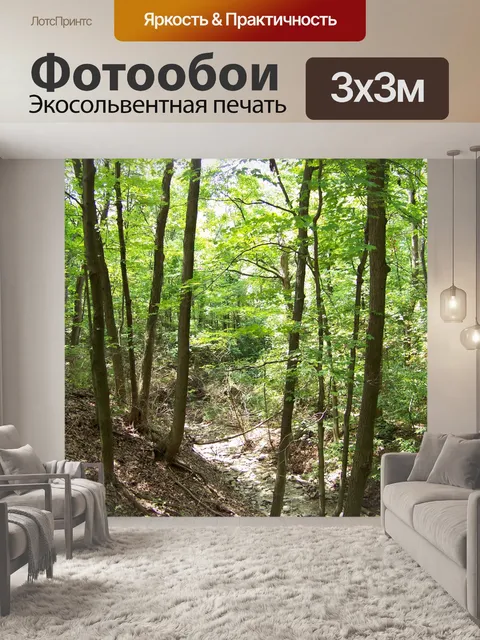 Фотообои Драй Крик Кровать в Вудс