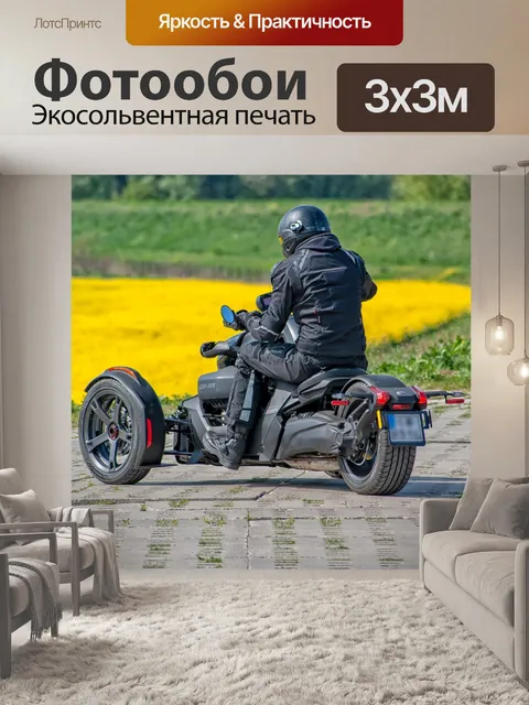 Фотообои Мотоциклист