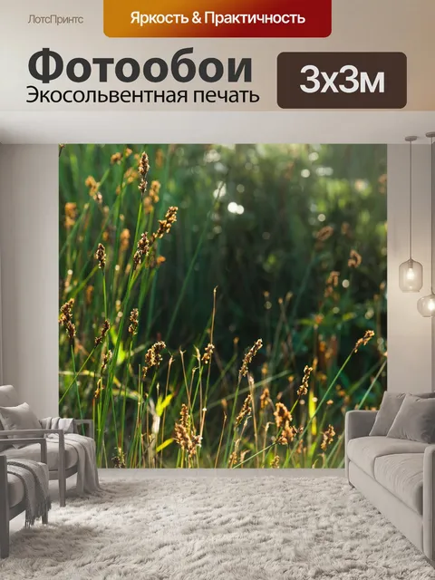 Фотообои Трава