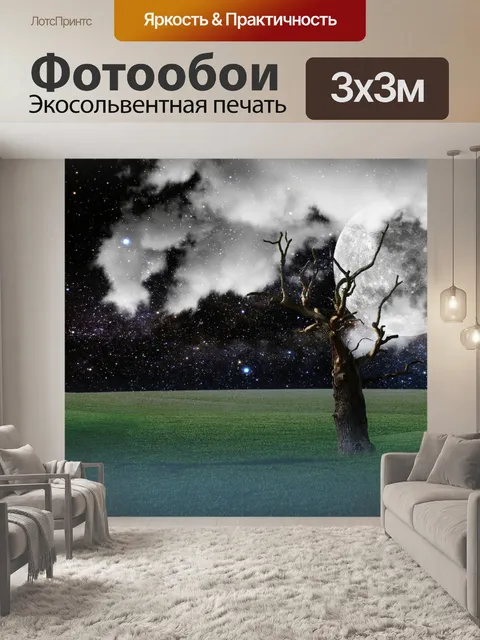 Фотообои Ночной пейзаж
