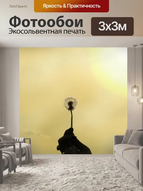 Фотообои Одуванчик