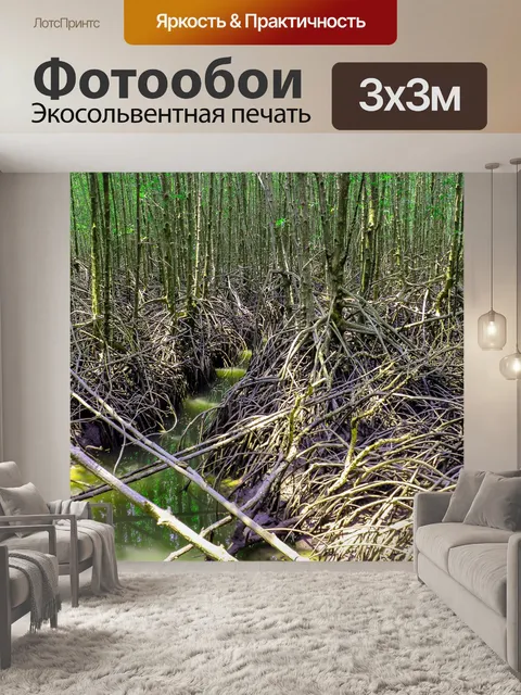 Фотообои Мангровые деревья в Таиланде