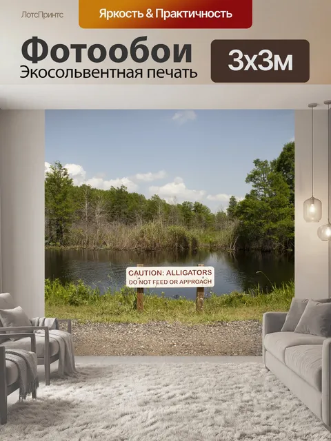 Фотообои Водно-болотное угодье