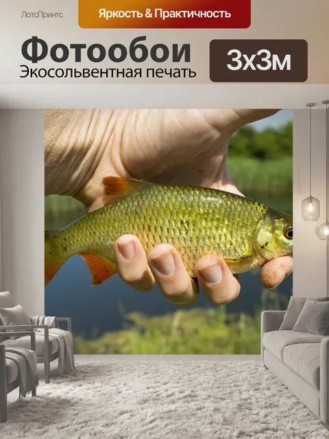 Фотообои Грубая рыбалка