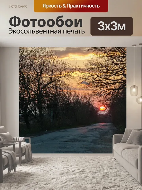 Фотообои Дорога