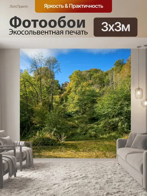 Фотообои лес