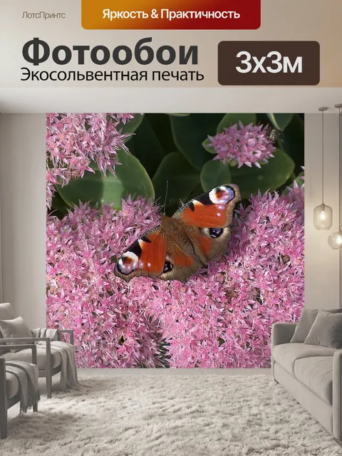 Фотообои Фея павлин