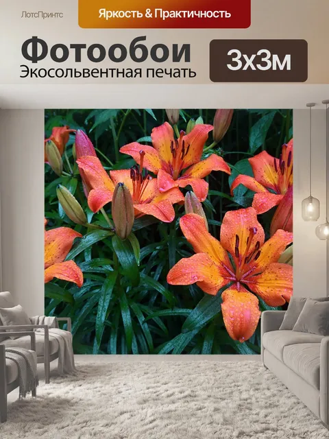 Фотообои Лилия