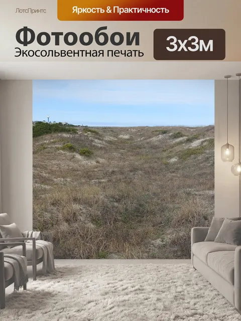 Фотообои Пляж с песчаными дюнами