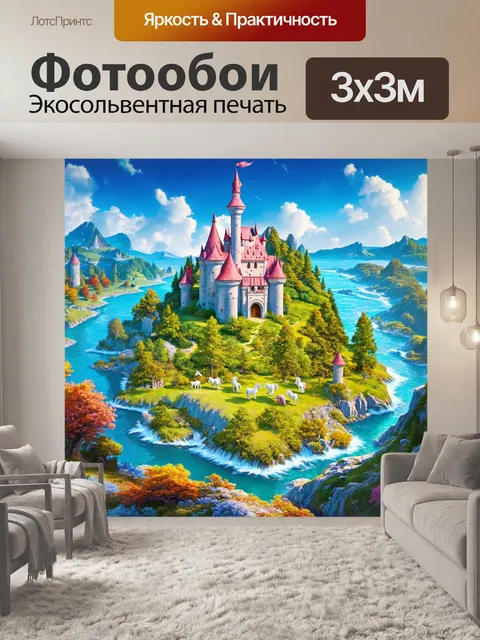 Фотообои с картами сказочных земель