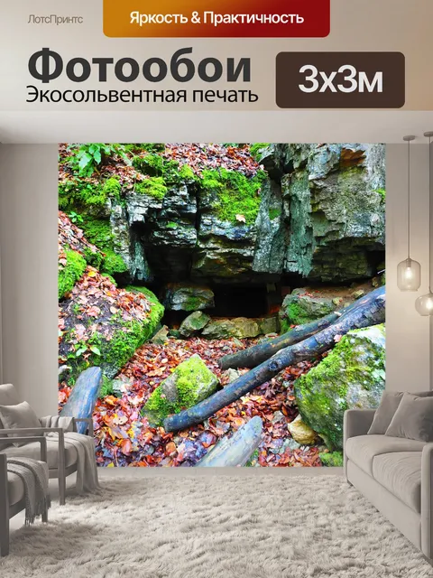 Фотообои Пещера вход