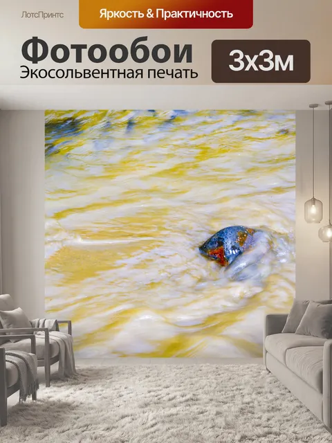 Фотообои Рок в мутной воде