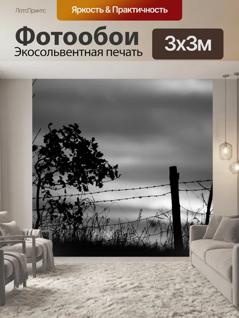 Фотообои Темный Пейзаж