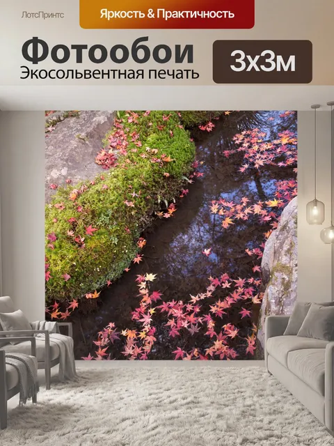 Фотообои Осенние листья