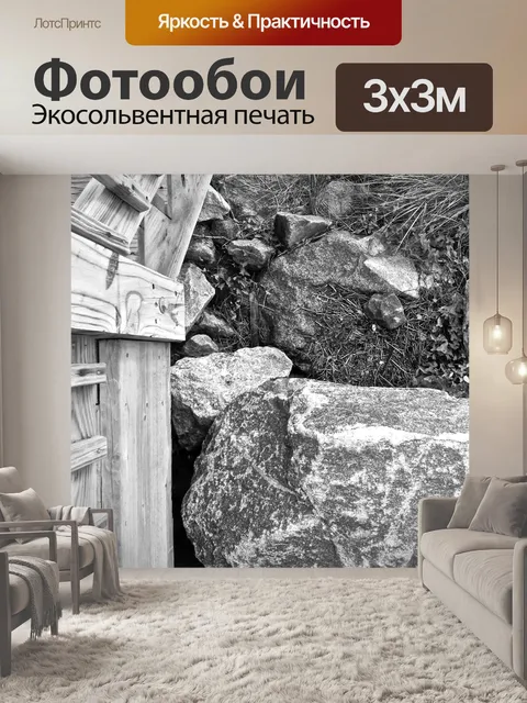 Фотообои Черное и белое