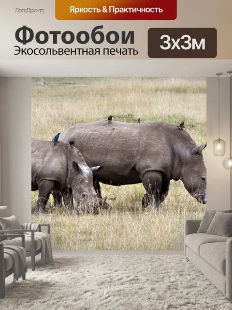 Фотообои Сафари