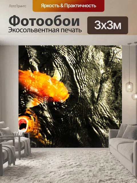 Фотообои Красочные Koi карпа или китайский