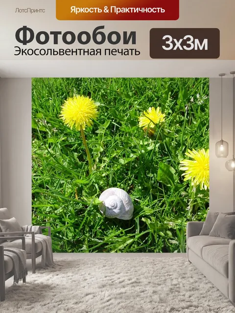 Фотообои Одуванчик