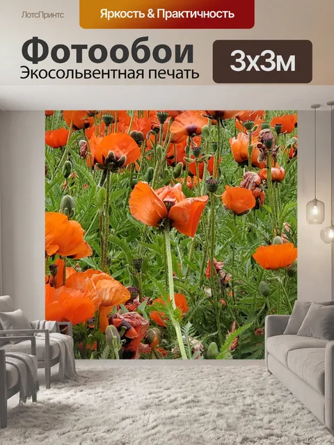 Фотообои Цветы