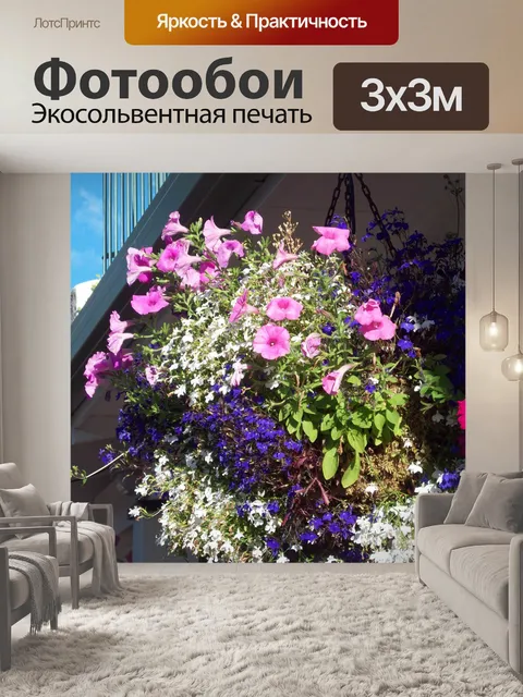Фотообои Подвесные корзины