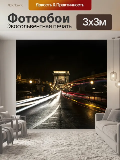 Фотообои Цепной мост