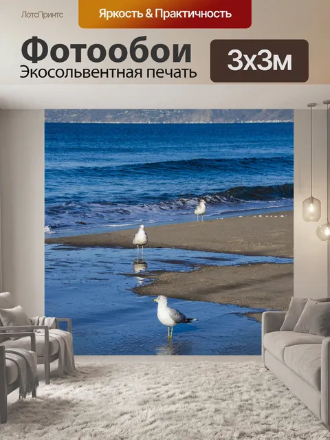 Фотообои три чайки