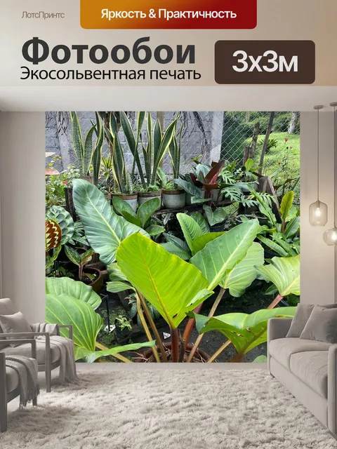 Фотообои Ботаника