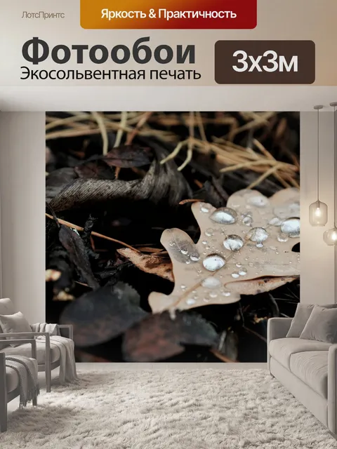 Фотообои Листок