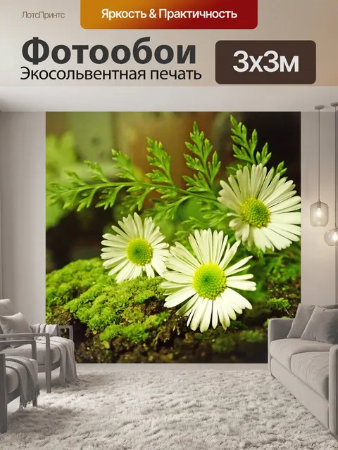 Фотообои Цветы