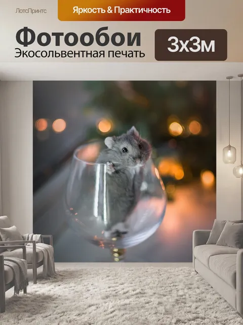 Фотообои Хомяк